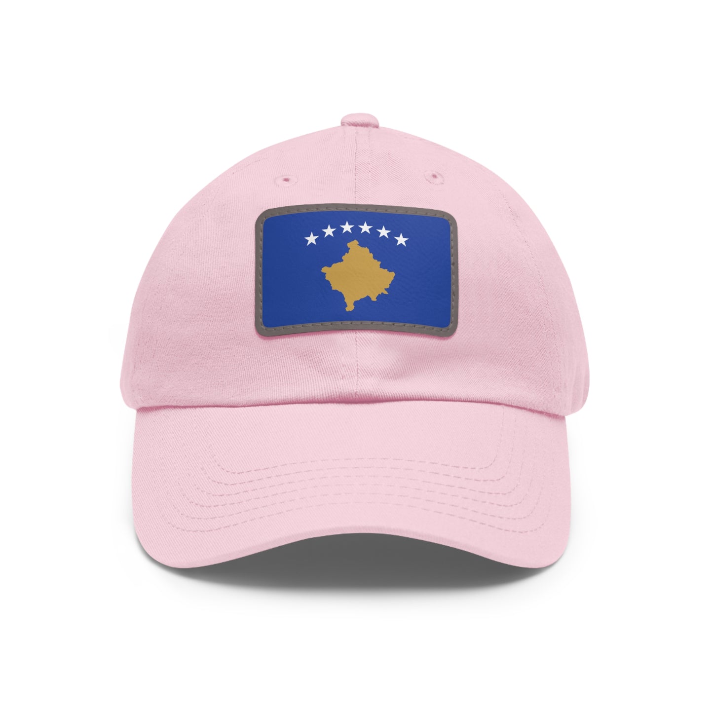 Kosovo Leather Patch Hat