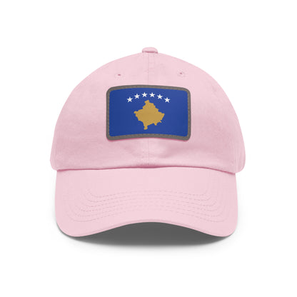 Kosovo Leather Patch Hat