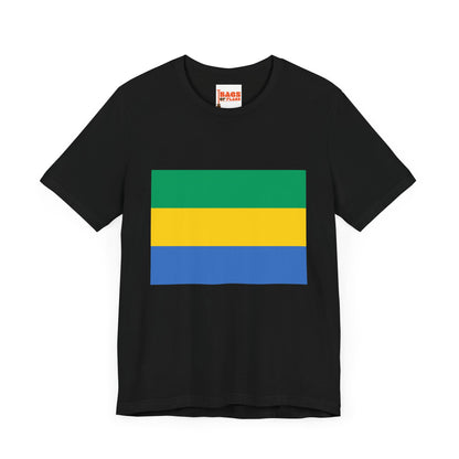 Gabon Flag on T-shirt