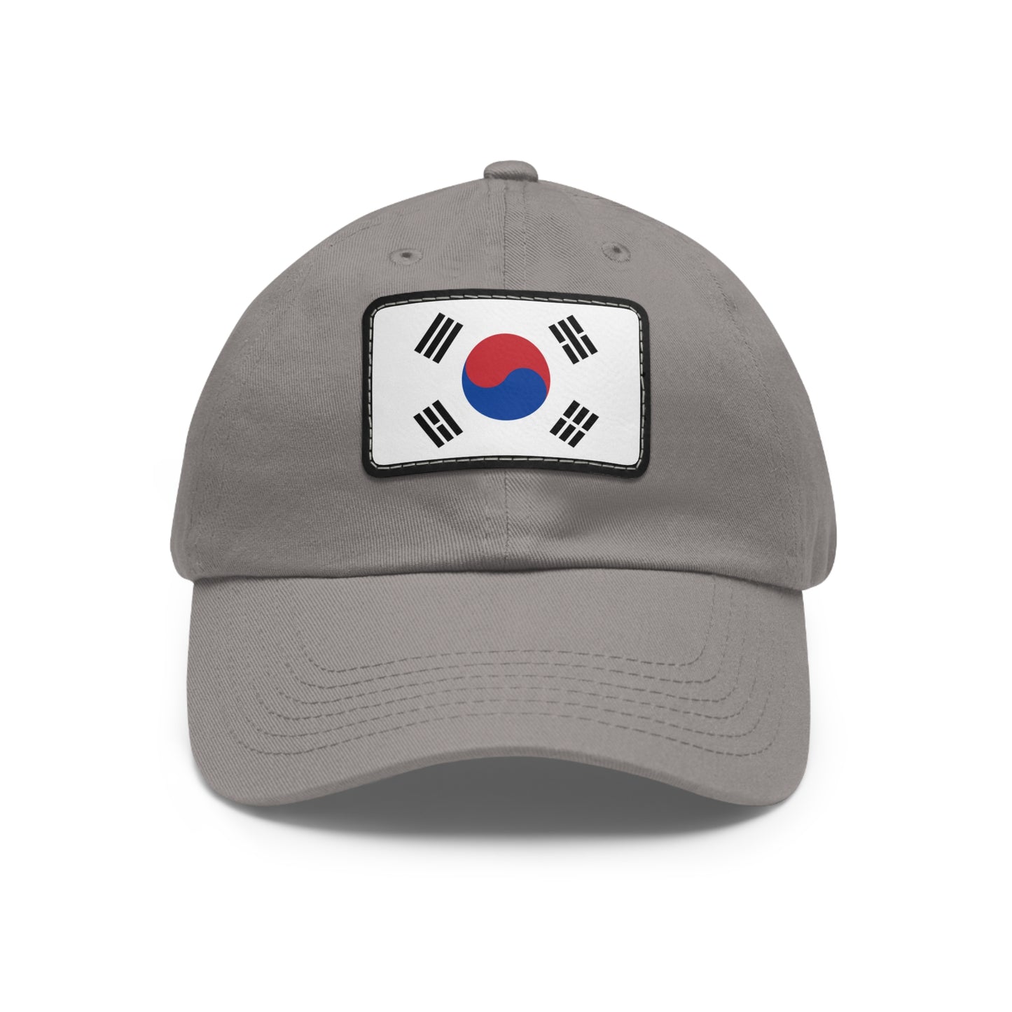 South Korea Leather Patch Hat