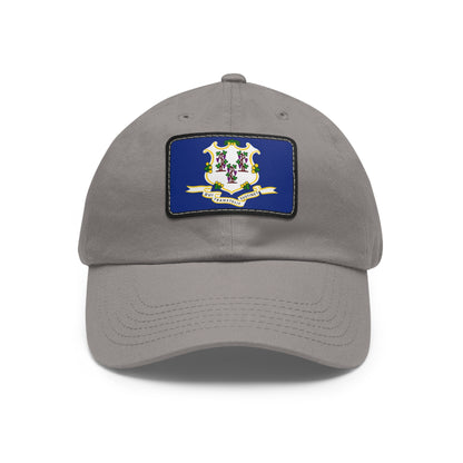 Connecticut Leather Patch Hat
