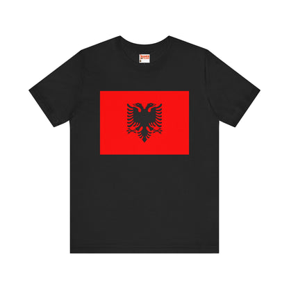 Albania Flag on T-shirt