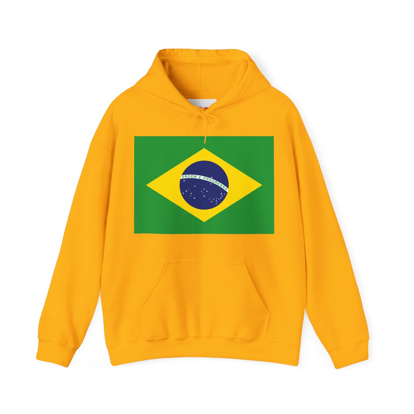 Brazil Flag on Hoodie