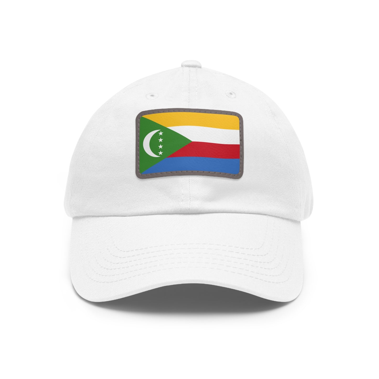 Comoros Leather Patch Hat