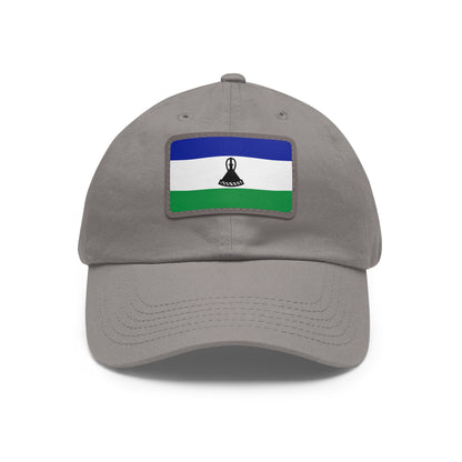 Lesotho Leather Patch Hat