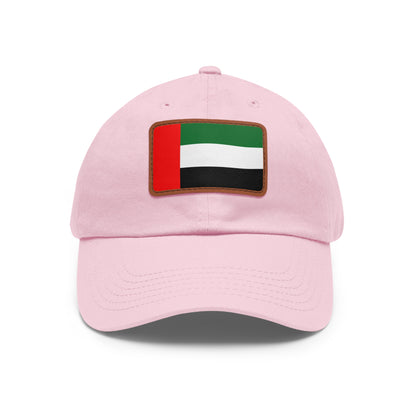 United Arab Emirates Leather Patch Hat