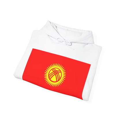 Kyrgyzstan Flag on Hoodie