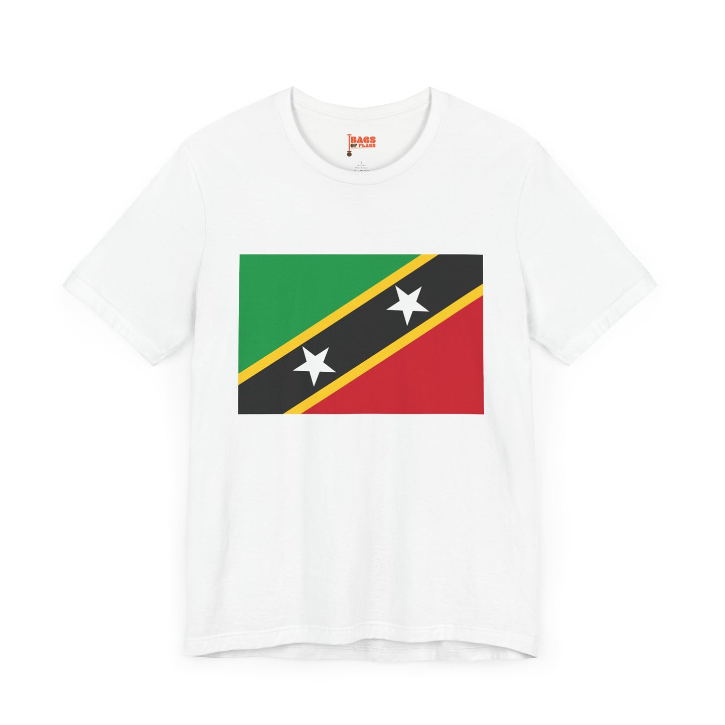 Saint Kitts and Nevis Flag on T-shirt