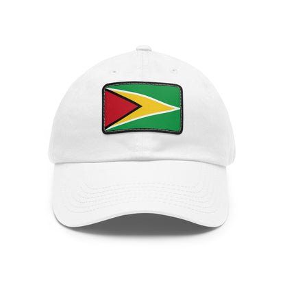 Guyana Leather Patch Hat