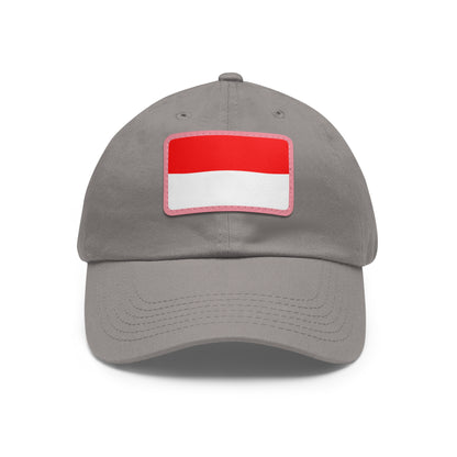 Indonesia Leather Patch Hat