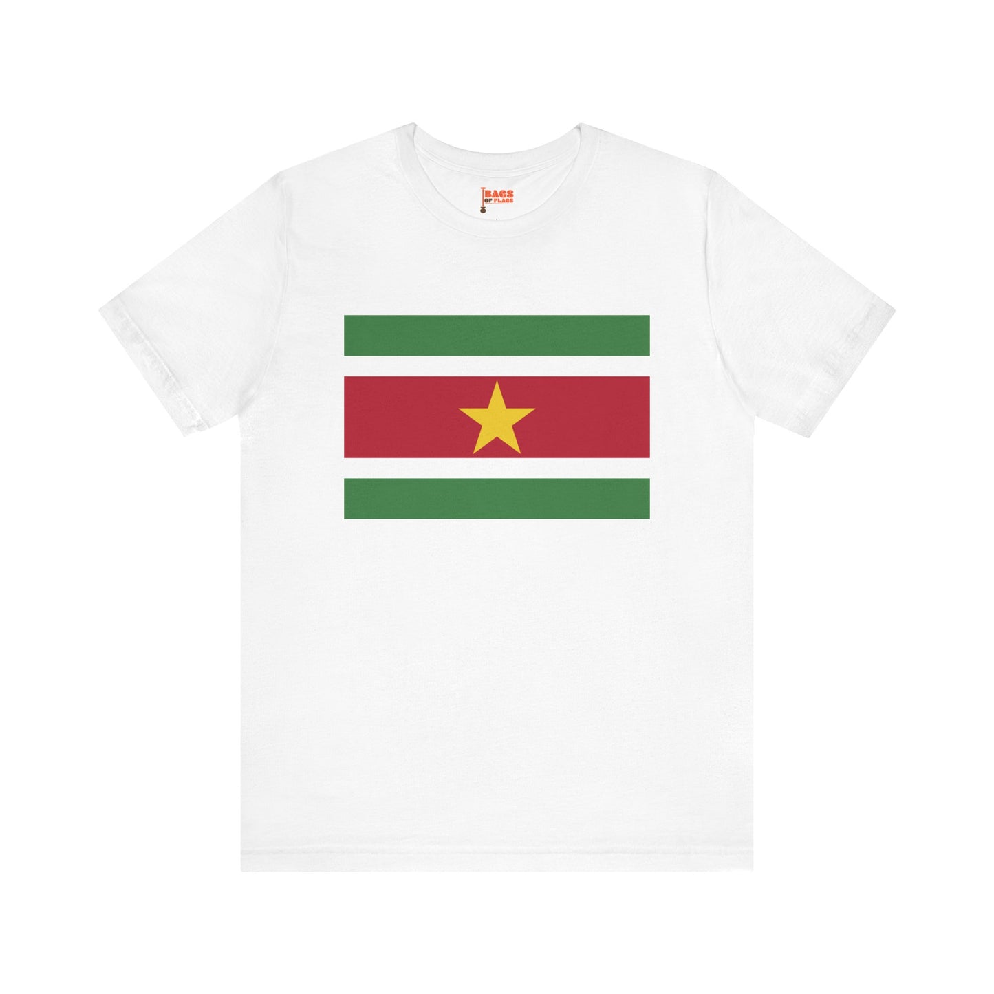Suriname Flag on T-shirt