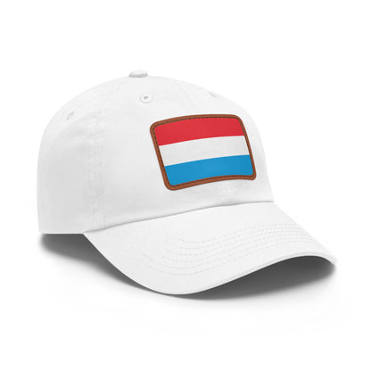 Luxembourg Leather Patch Hat
