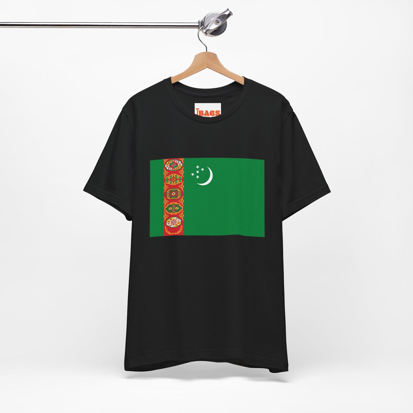 Turkmenistan Flag on T-shirt