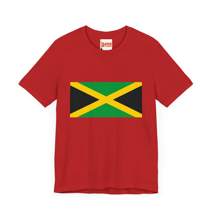 Jamaica Flag on T-shirt