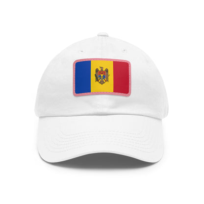 Moldova Leather Patch Hat
