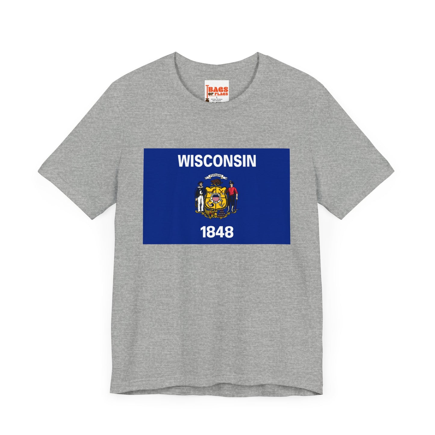 Wisconsin Flag T-shirts