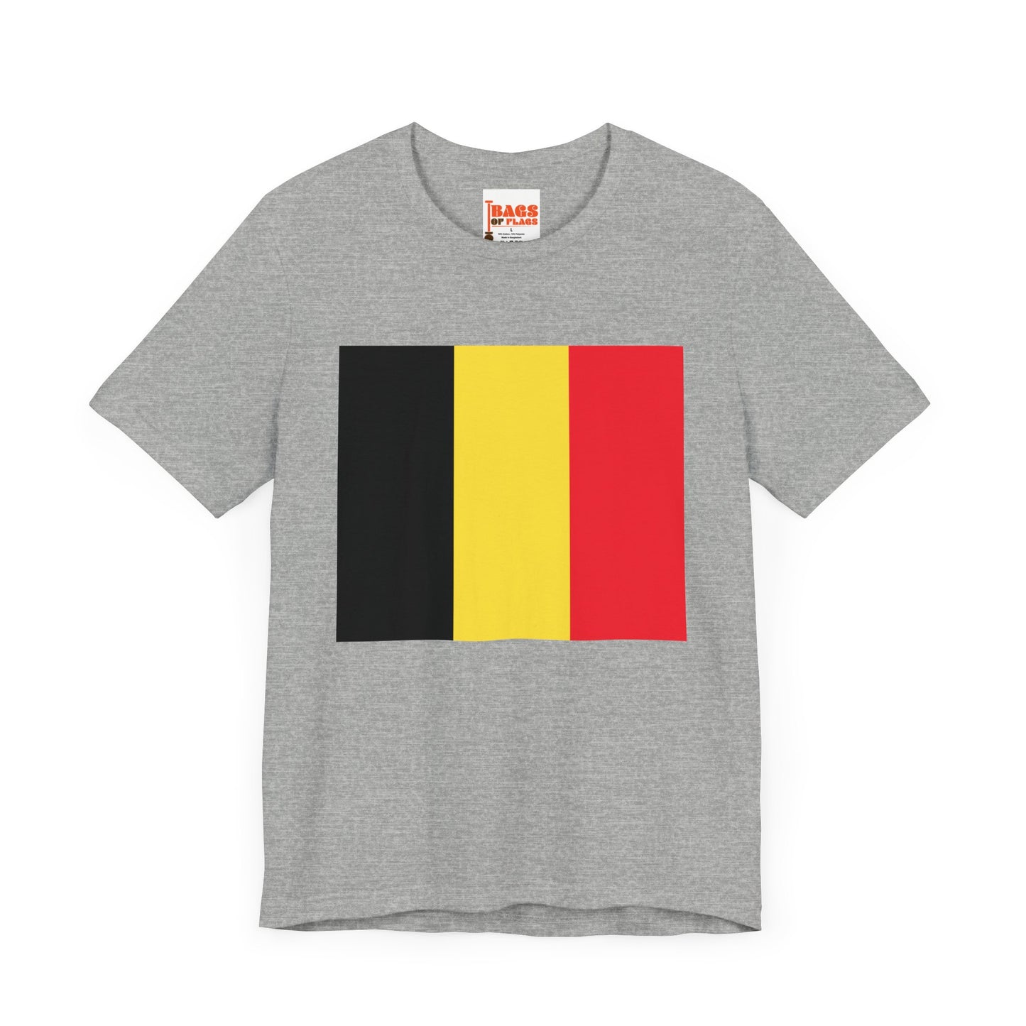 Belgium Flag on T-shirt