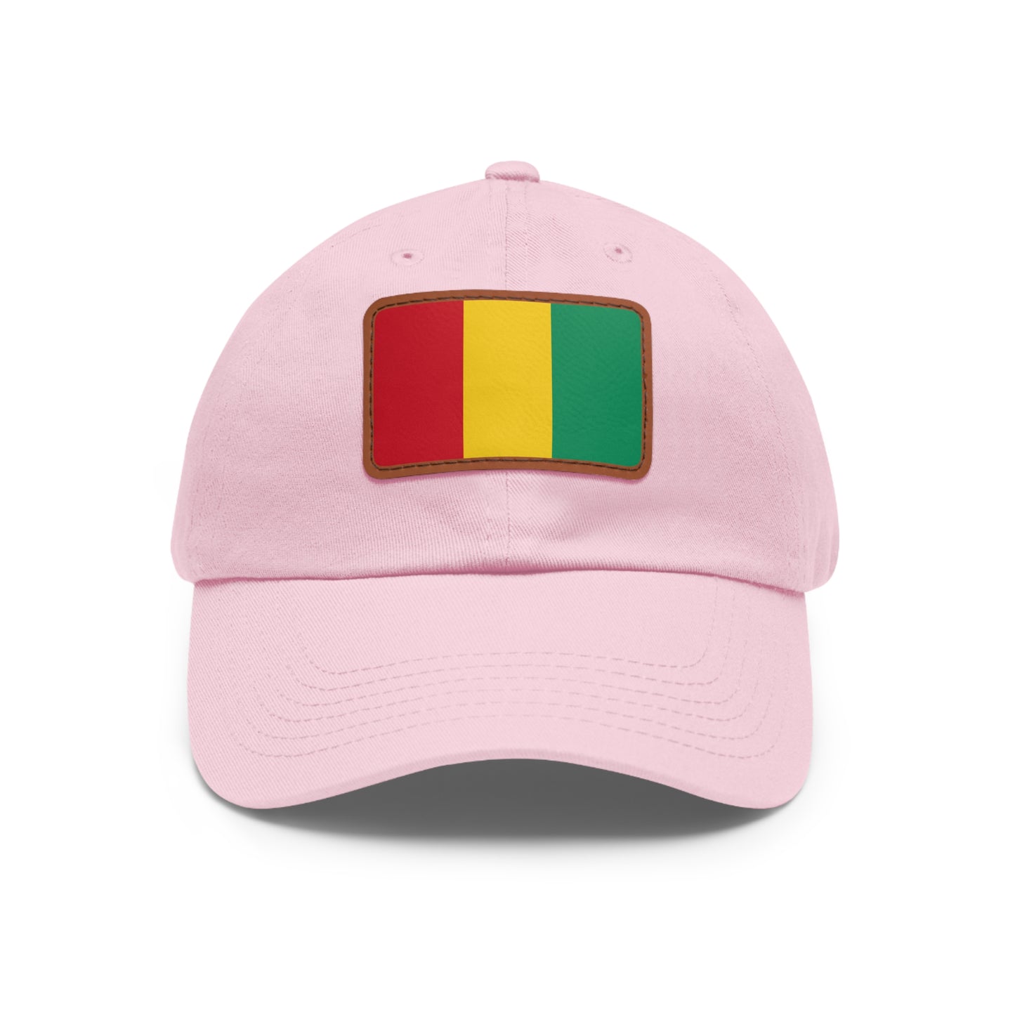 Guinea Leather Patch Hat