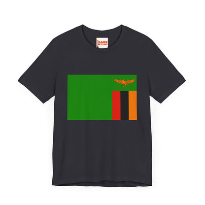 Zambia Flag on T-shirt