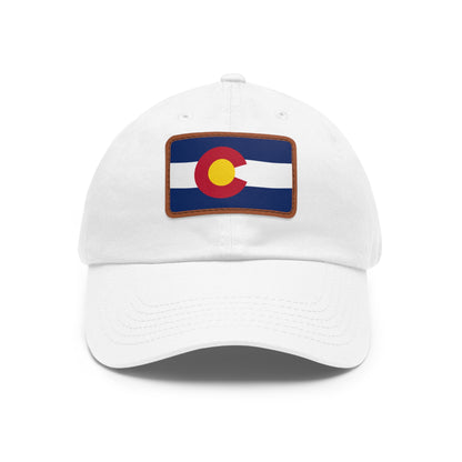 Colorado Leather Patch Hat