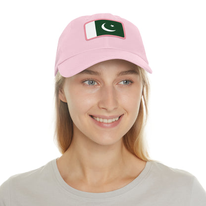 Pakistan Leather Patch Hat