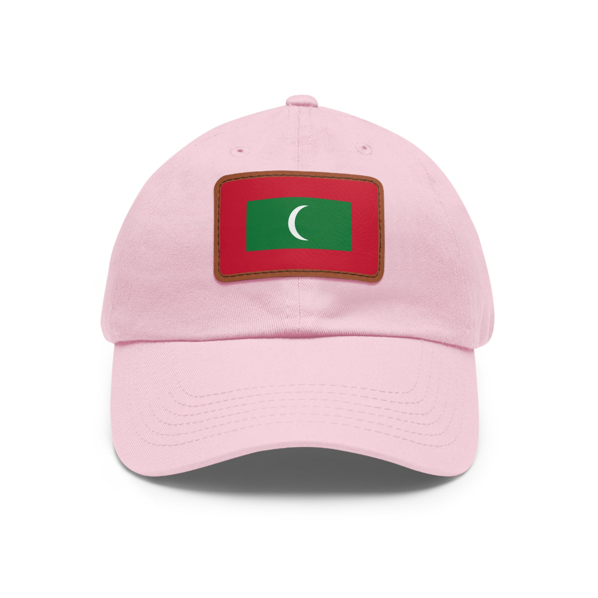 Maldives Leather Patch Hat