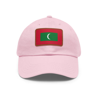 Maldives Leather Patch Hat