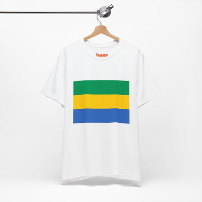 Gabon Flag on T-shirt