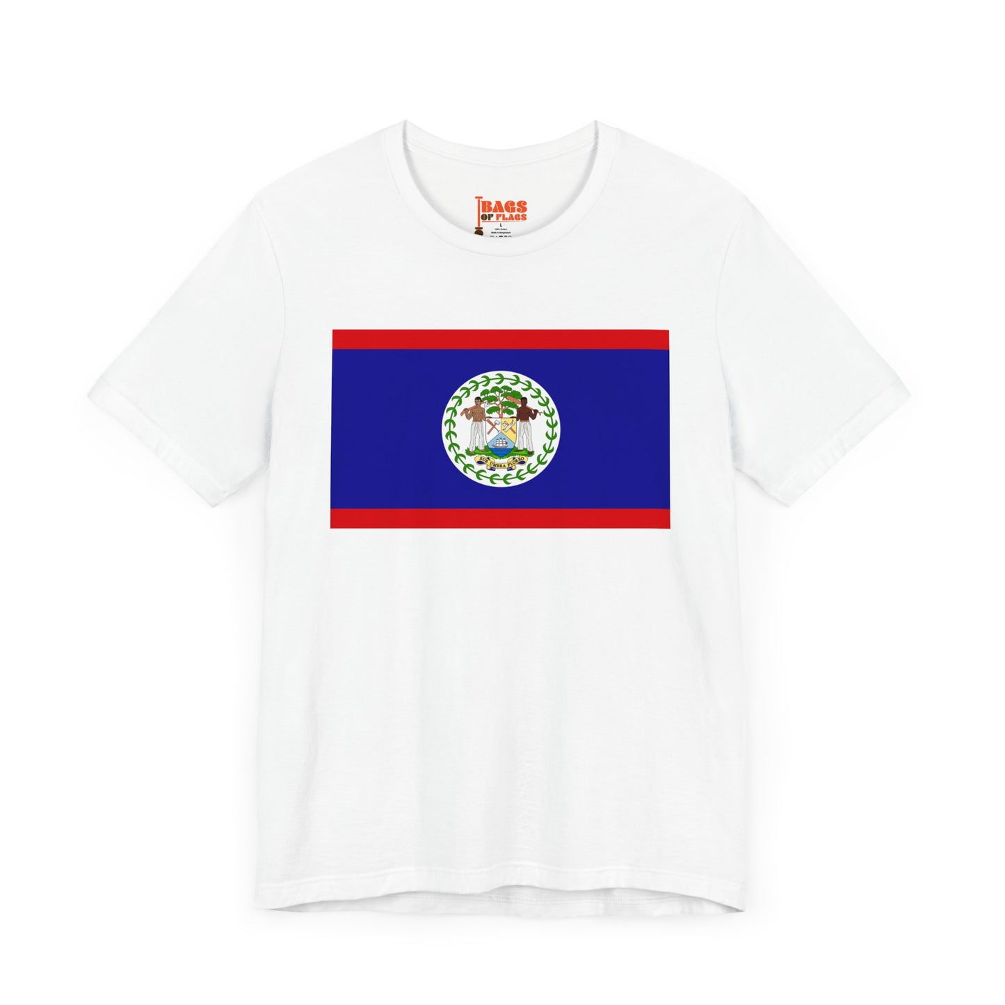 Belize Flag on T-shirt