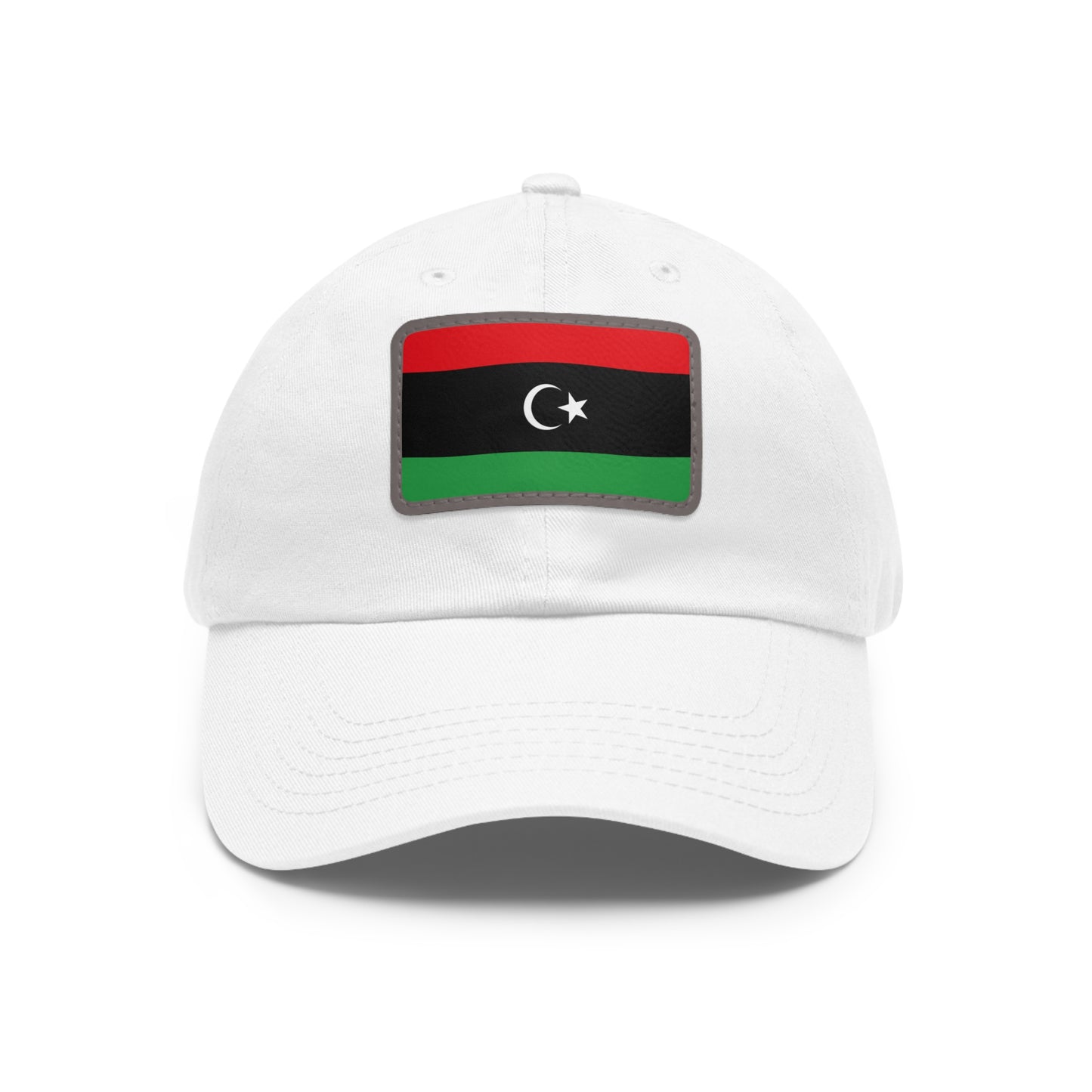 Libya Leather Patch Hat