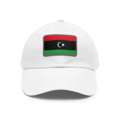 Libya Leather Patch Hat
