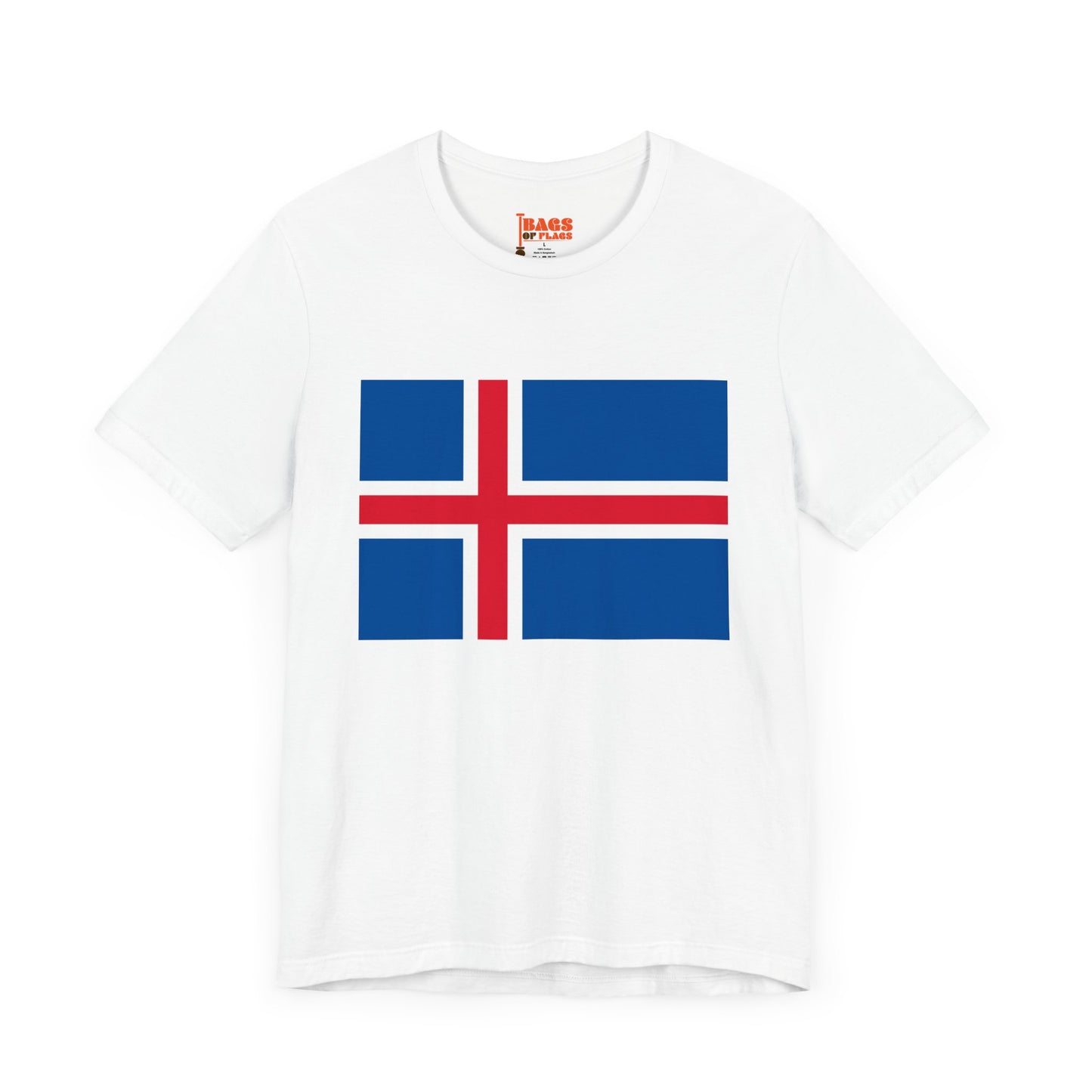 Iceland Flag on T-shirt