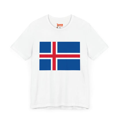 Iceland Flag on T-shirt