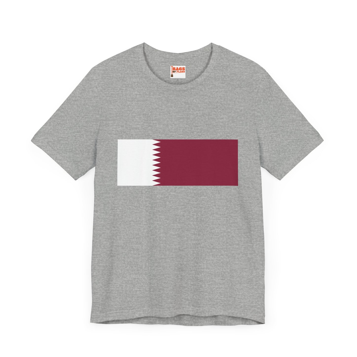 Qatar Flag on T-shirt