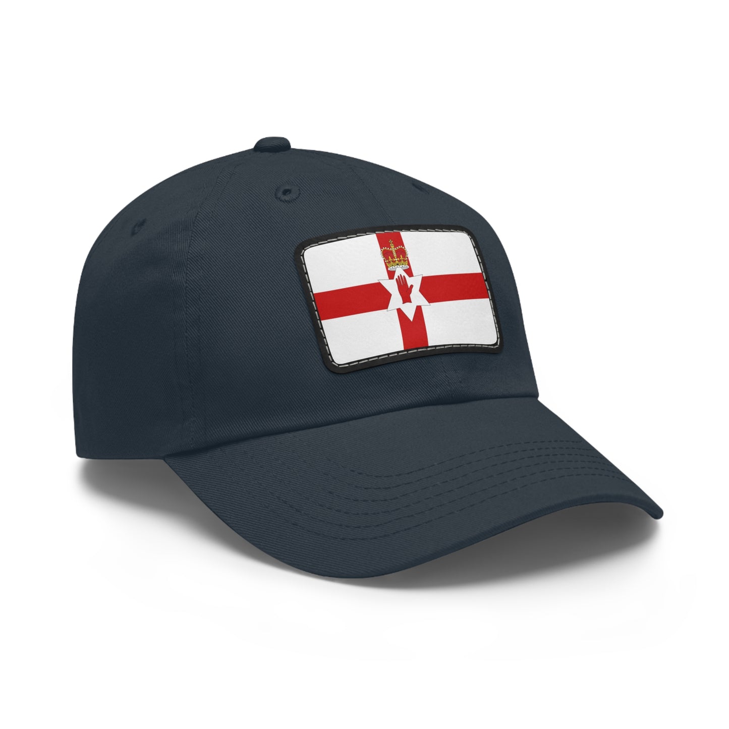 Northern Ireland Leather Patch Hat