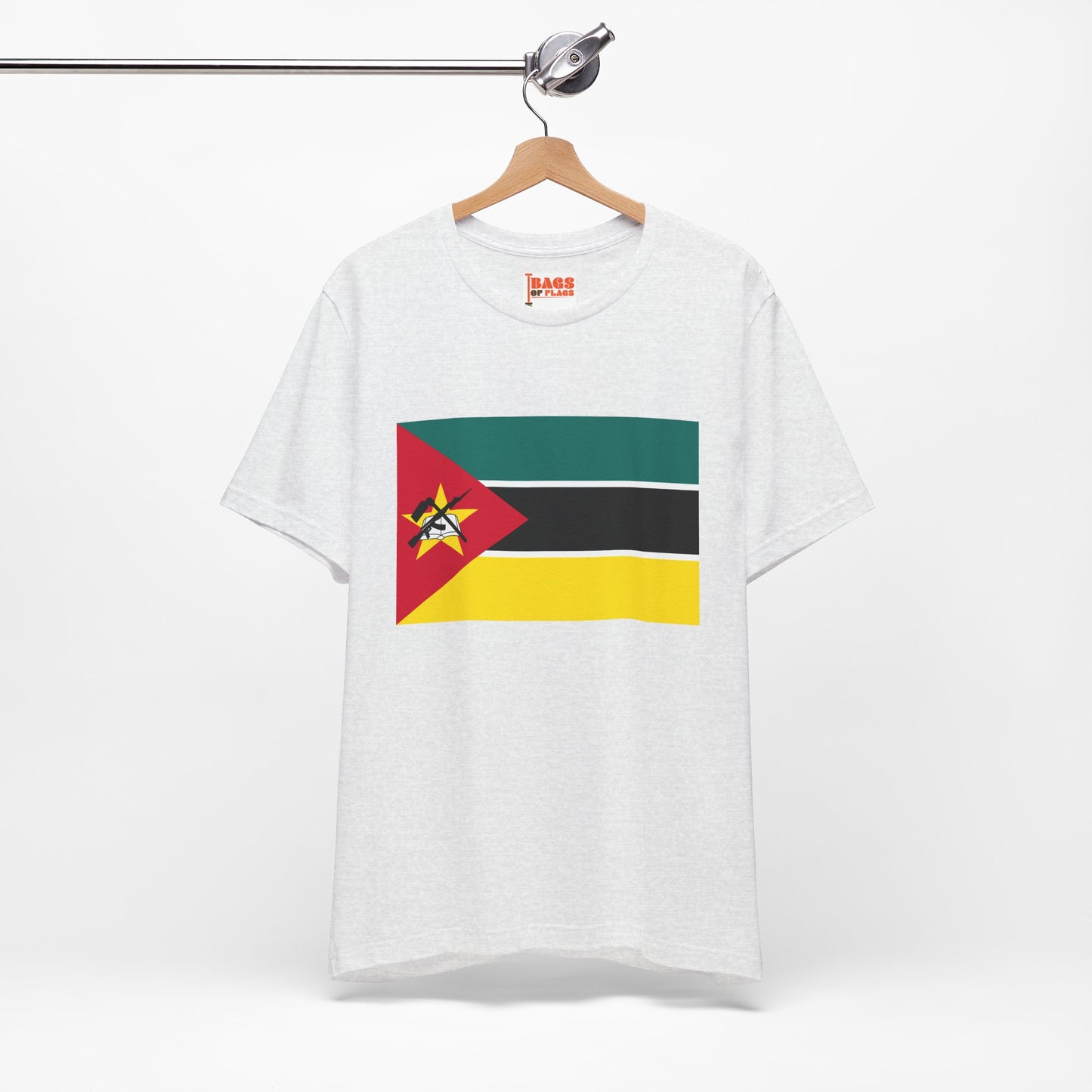 Mozambique Flag on T-shirt