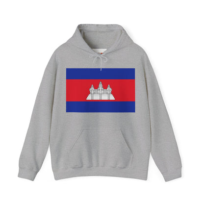 Cambodia Flag on Hoodie