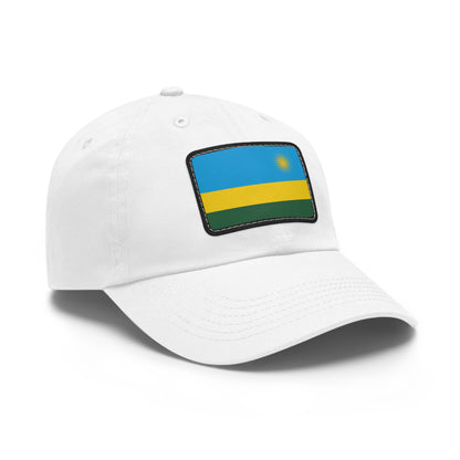 Rwanda Leather Patch Hat