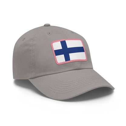 Finland Leather Patch Hat