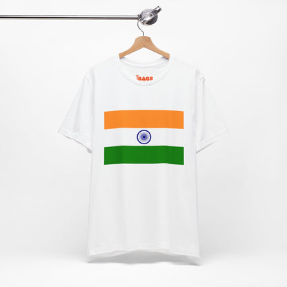 India Flag on T-shirt