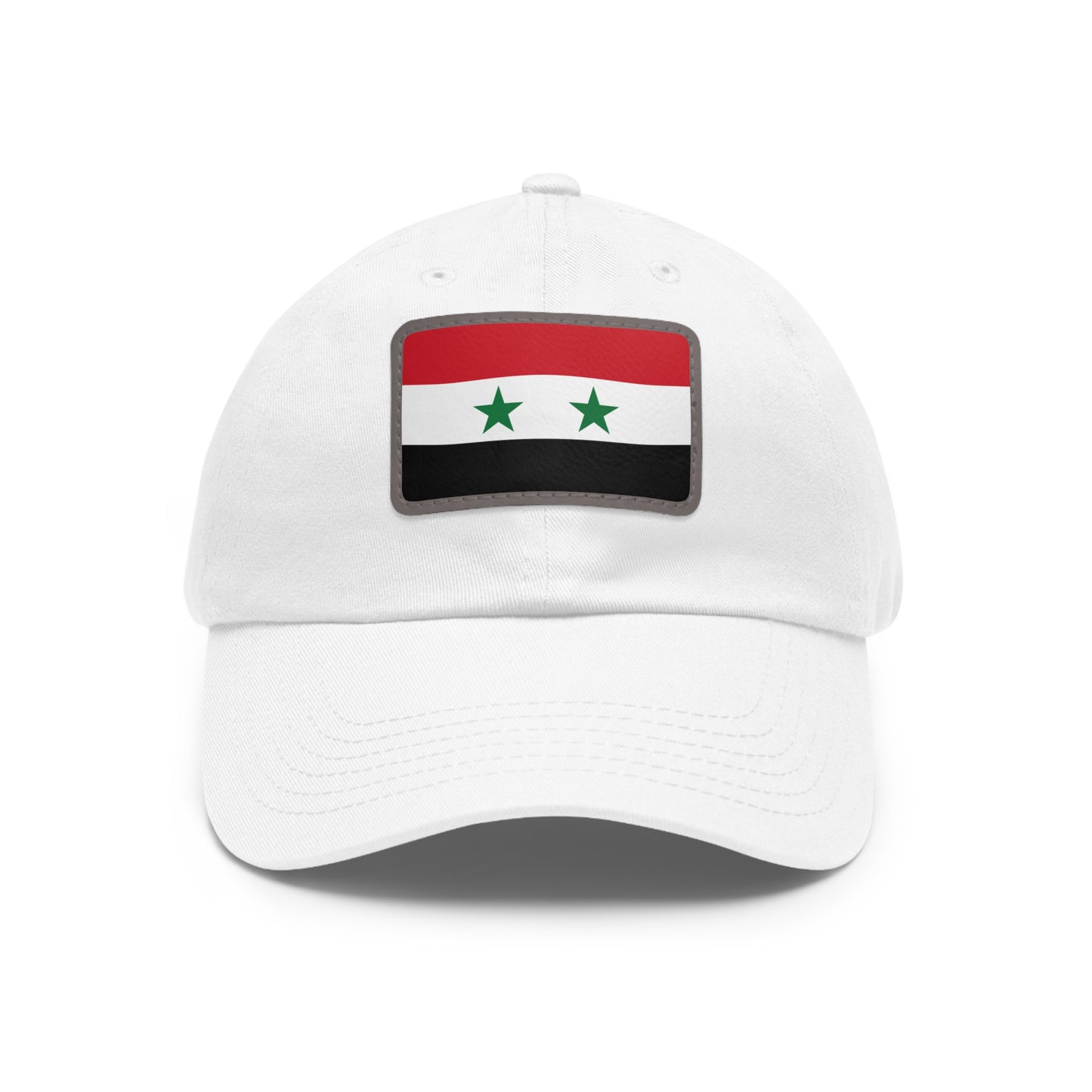Syria Leather Patch Hat