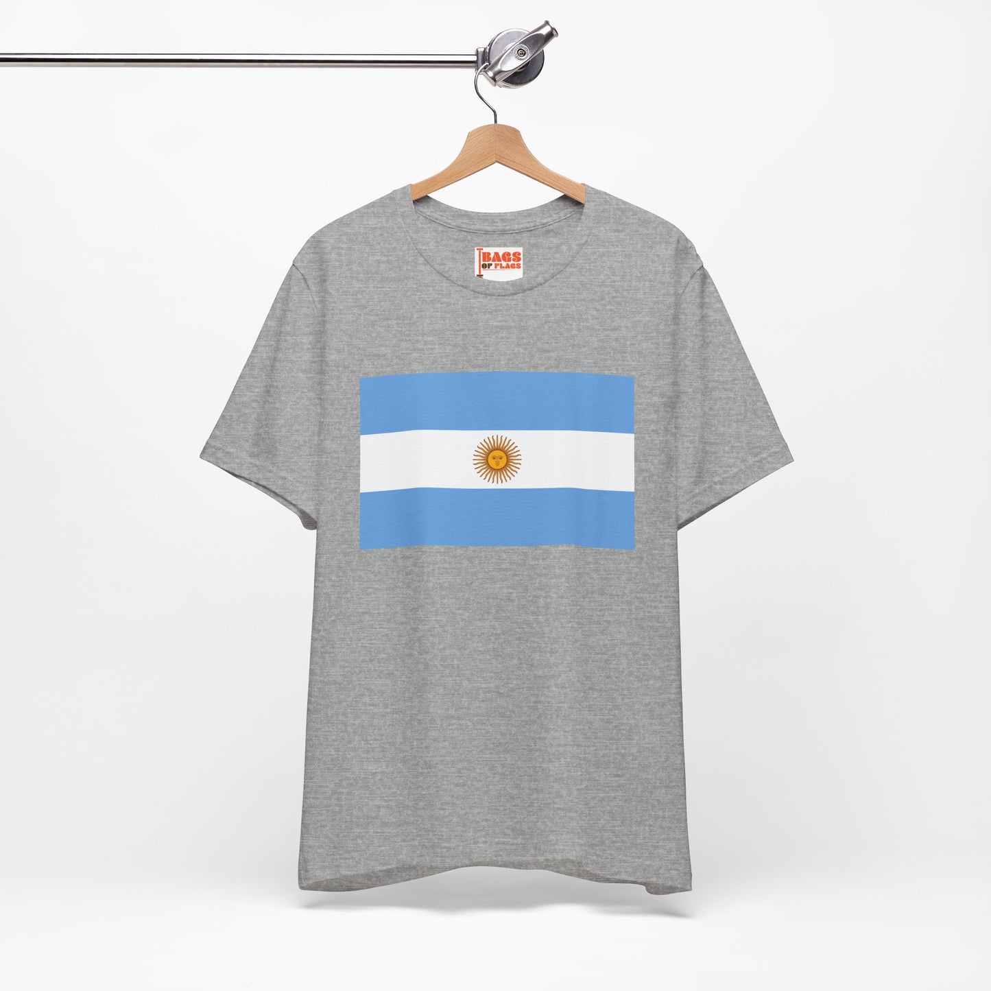 Argentina Flag on T-shirt