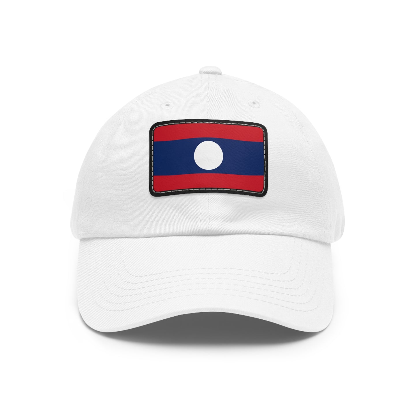 Laos Leather Patch Hat