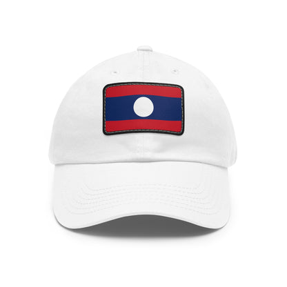 Laos Leather Patch Hat