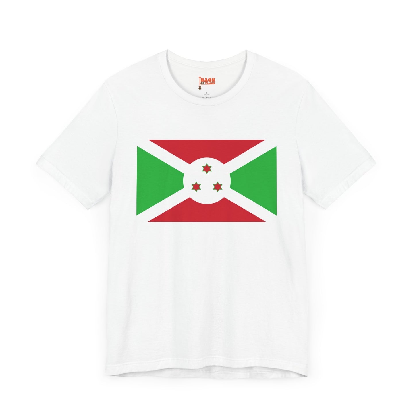 Burundi Flag on T-shirt