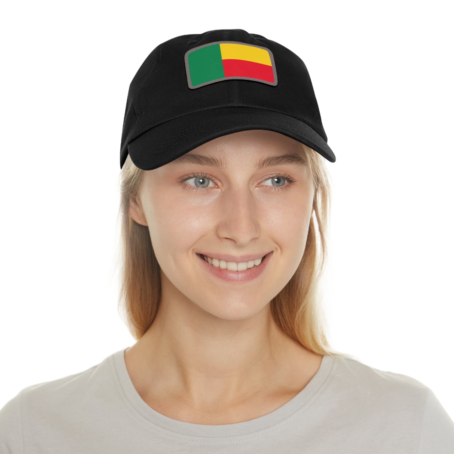 Benin Leather Patch Hat