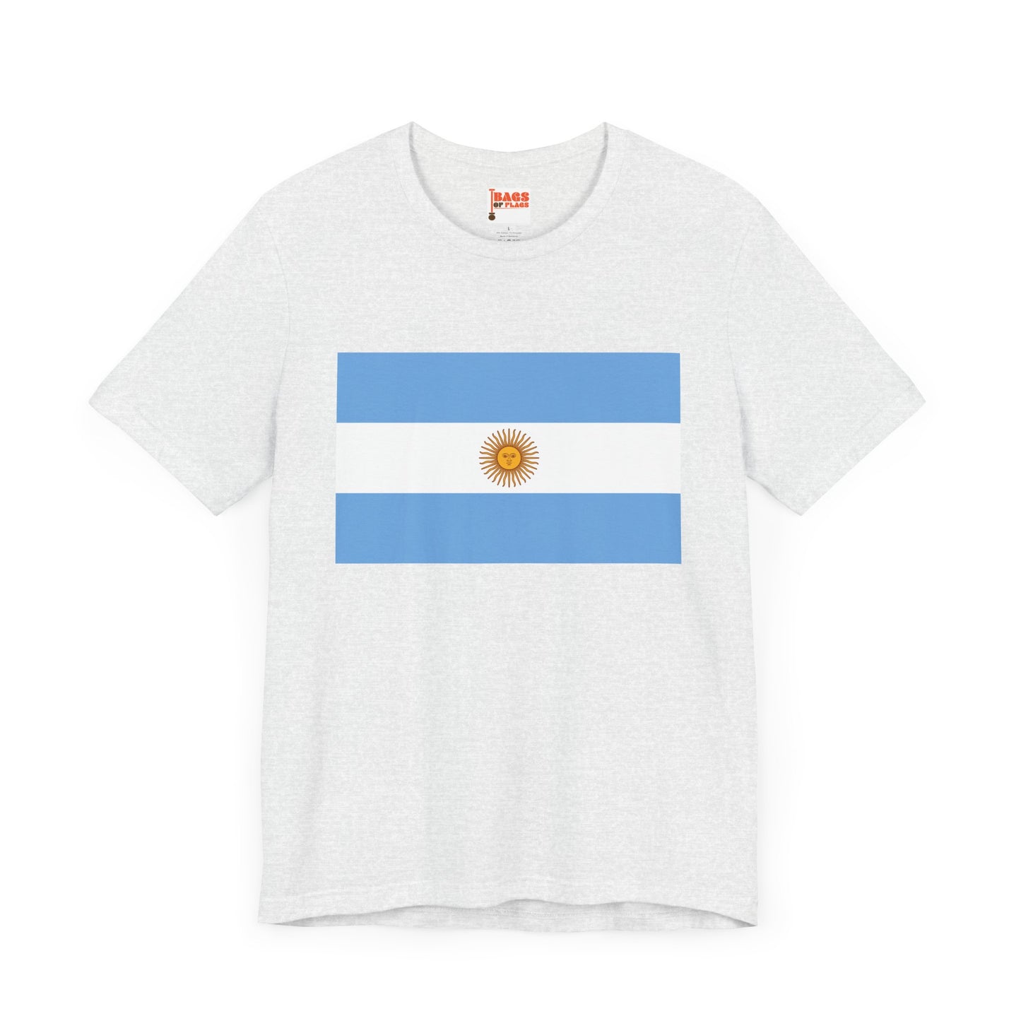 Argentina Flag on T-shirt