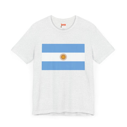 Argentina Flag on T-shirt