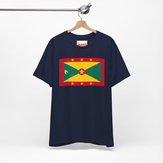 Grenada Flag on T-shirt