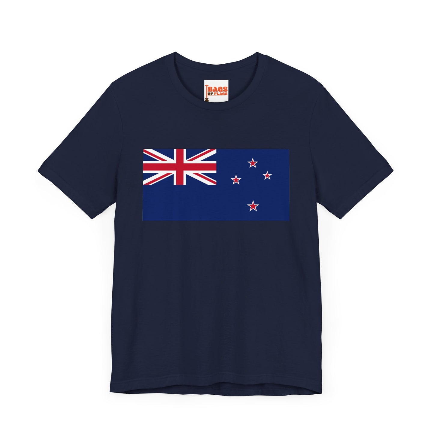 New Zealand Flag on T-shirt